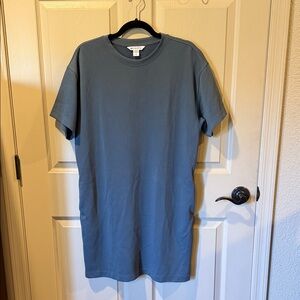 Athleta Women's Blue Short Sleeve Dress